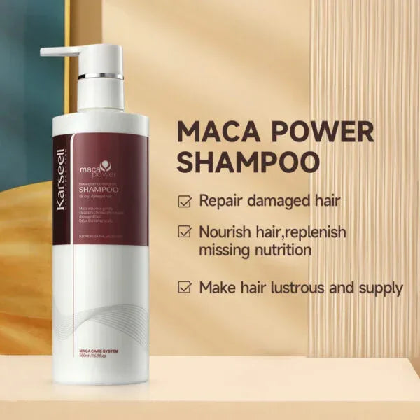 Karseell Magic Power Collagen Set - Ultimate Hair Repair - Hair set (shampoo, mask, oil) - Karseell -- United Arab Emirates -- Pinky Cosmetics