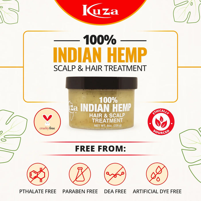 Kuza 100% Indian Hemp Treatment 18oz