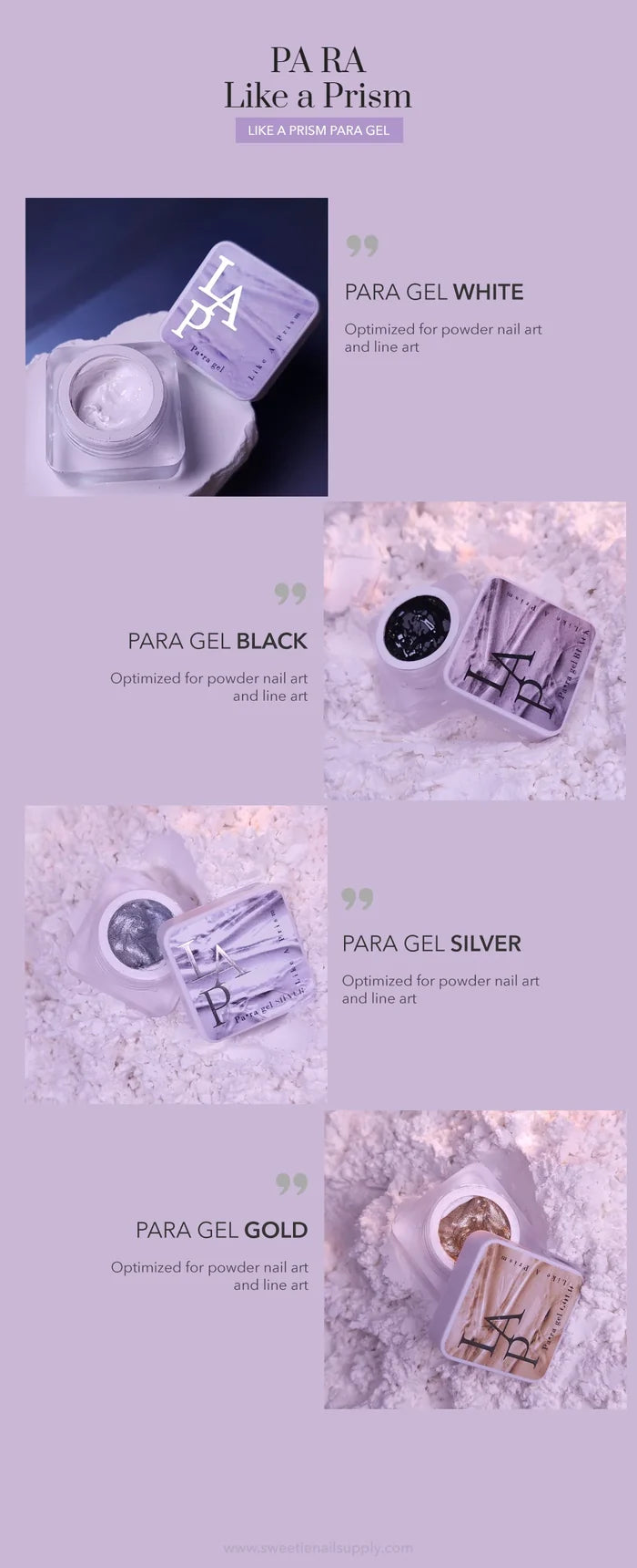L.A.P PARA GEL GOLD