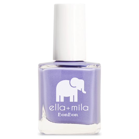 Late Night Tart sheer shimmery lavender nail polish bottle – ella+mila