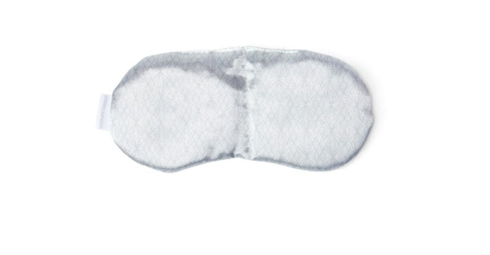 Lemon Lavender Hot and Cold Weighted Eye Mask - Gray