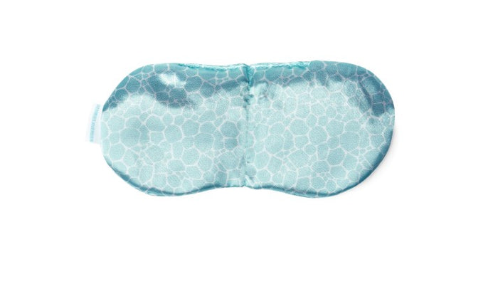 Lemon Lavender Hot and Cold Weighted Eye Mask - Turquoise