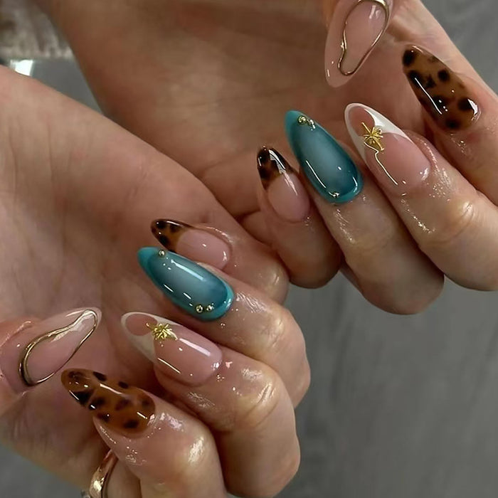 Leopard print diamonds 30 pieces