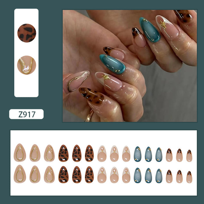 Leopard print diamonds 30 pieces