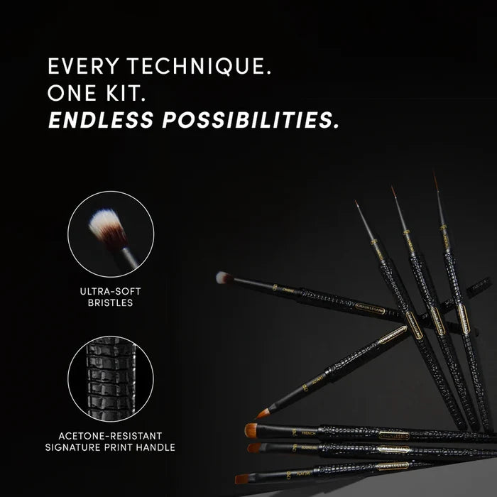 LGND - Nail Art Brush Kit-Chaun Legend-Gel Essentialz