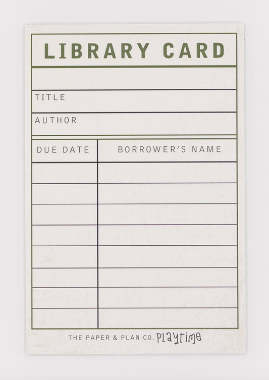 Library Card Kids Playtime Pad®