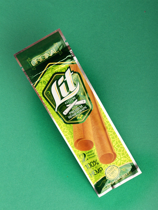 Lit Culture Hemp Wrap 2pk | Natural-Image 1