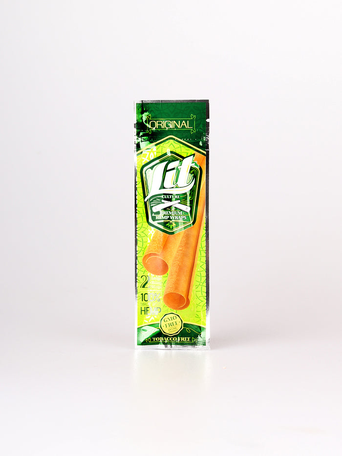 Lit Culture Hemp Wrap 2pk | Natural-Image 2