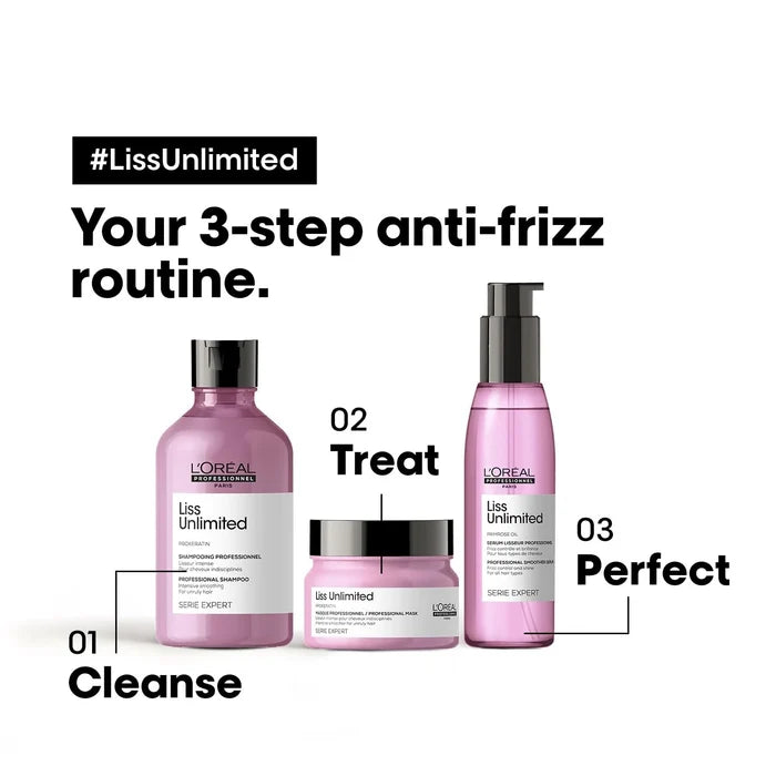 L'Oréal Professionnel Serie Expert Liss Unlimited Blow Dry Serum 125 Ml
