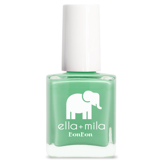 Love You So Matcha muted matcha green nail polish bottle – ella+mila BonBon
