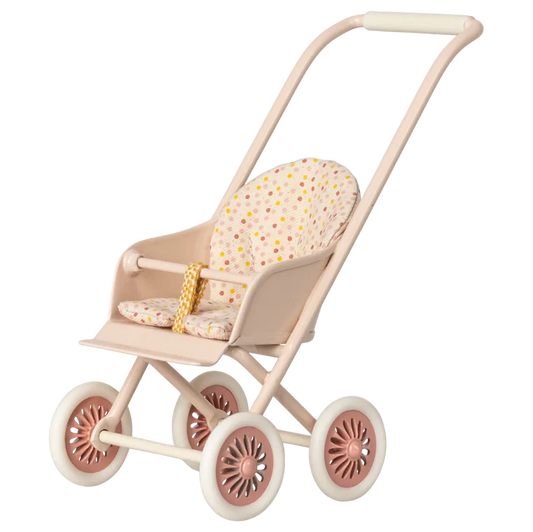 Maileg - Micro Stroller - Powder