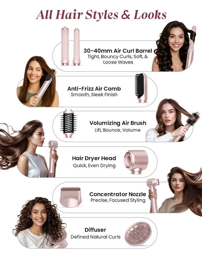 MakeMeeBold AirCurl Multistyler 7X