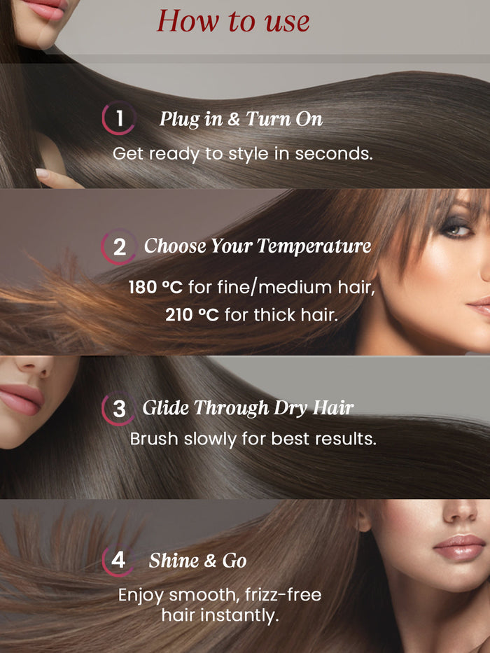MakeMeeBold Frizz-Free Hair Styling Combo