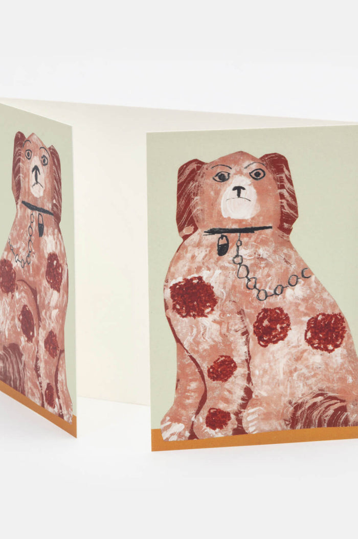 Mantel Dogs Card