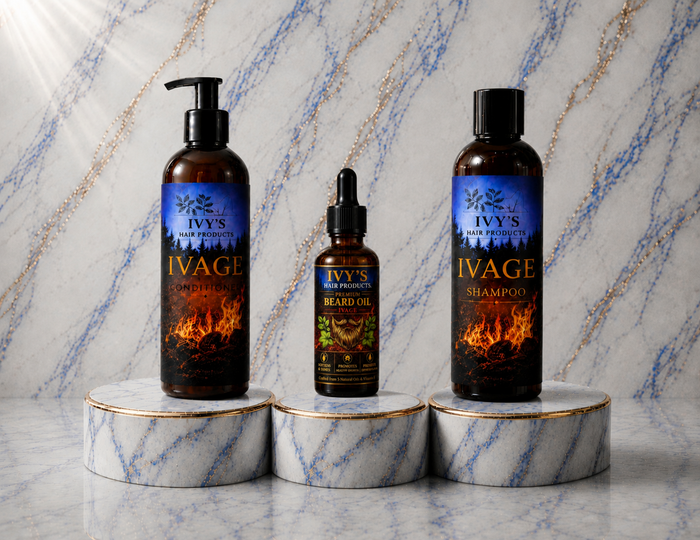 Masculine - Shampoo, Conditioner & Beard Oil Set