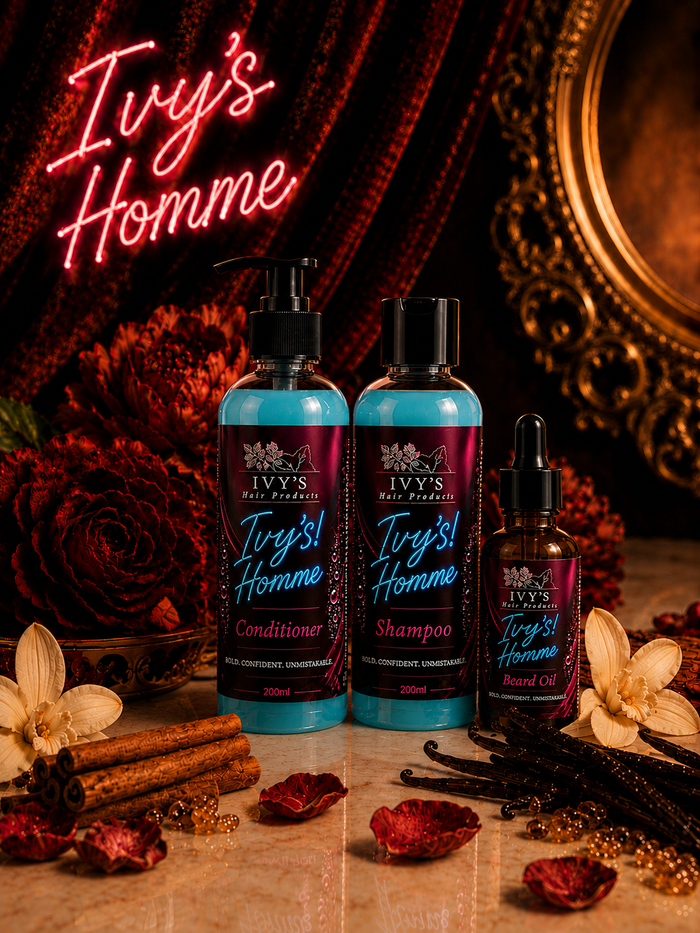 Masculine - Shampoo, Conditioner & Beard Oil Set