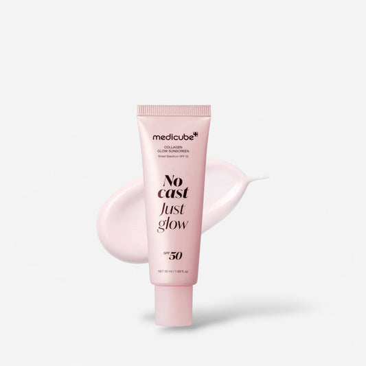 Medicube Collagen Glow Sunscreen 50ml واقي الشمس ميديكوب كولاجين جلو - Princess Cosmetics Qatar
