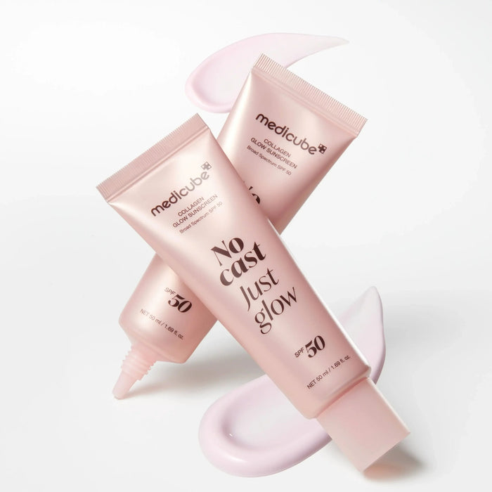 Medicube Collagen Glow Sunscreen 50ml واقي الشمس ميديكوب كولاجين جلو - Princess Cosmetics Qatar