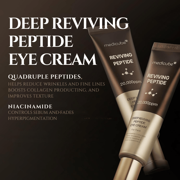 Medicube Deep Lifting Pepide Eye Cream 30ml كريم العيون الببتيد العميق من ميديكيوب - Princess Cosmetics Qatar