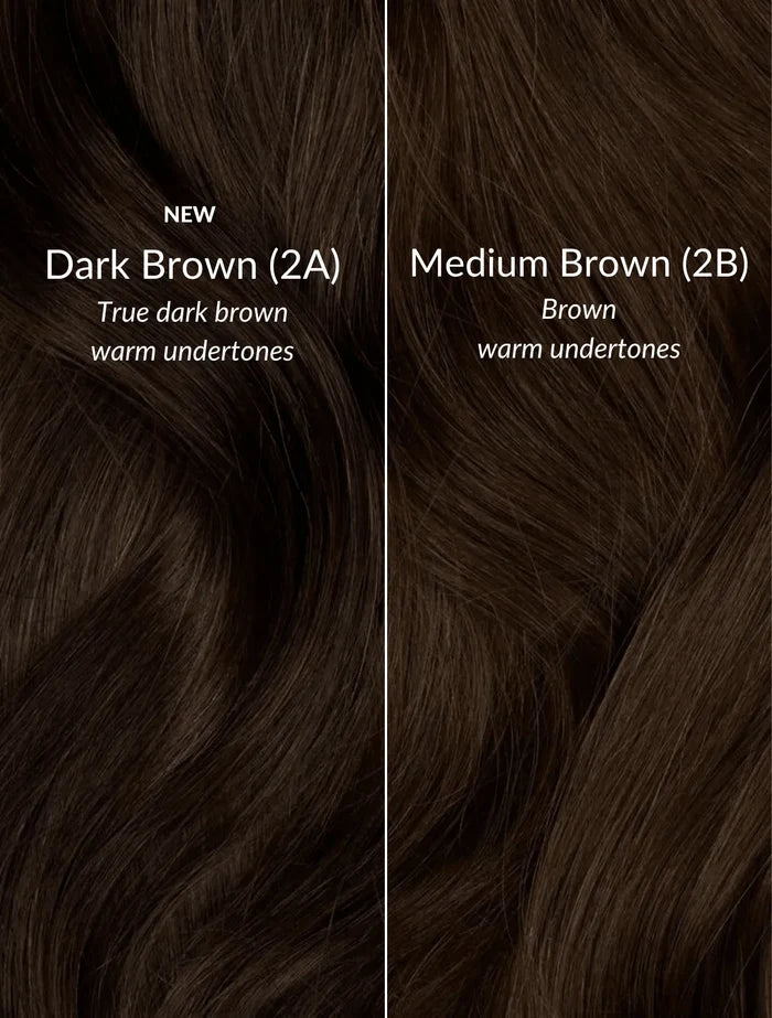 Medium Brown (2B) 18" 125g - Clip-Ins