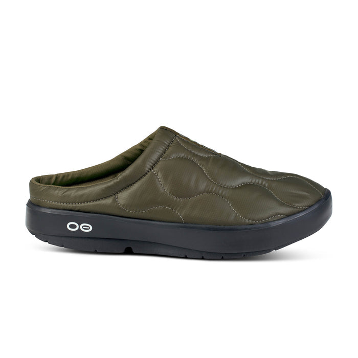 【MEN’S】OOcOOzie Thermo Mule-Black/Alpine Moss