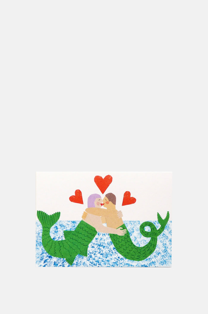 Hadley Paper Good Mermaid Card.