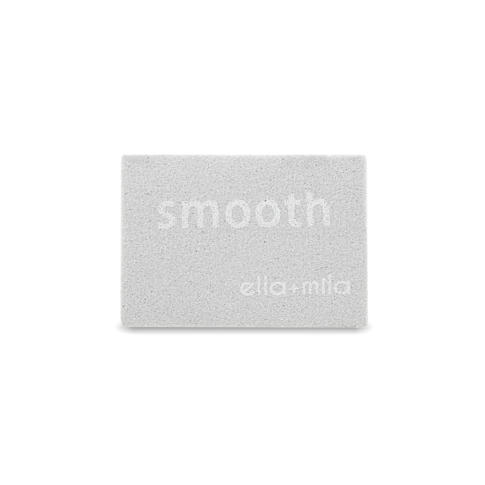 Grey mini nail buffer block, smooth side – ella+mila Mini Buffer