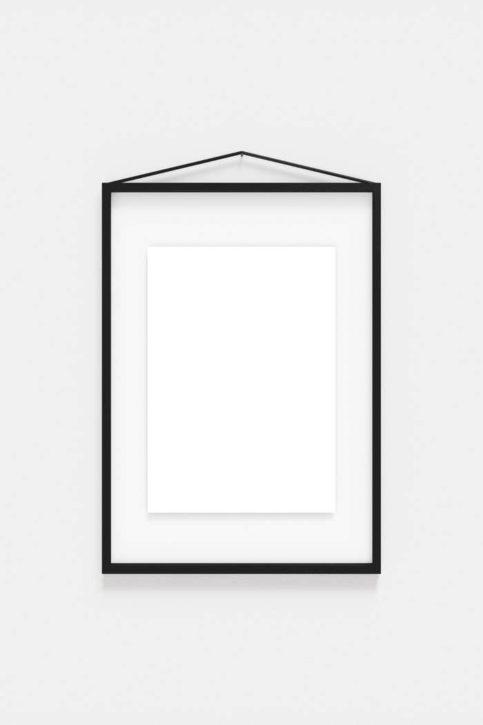 MOEBE Transparent Black Frame - The Poster Club