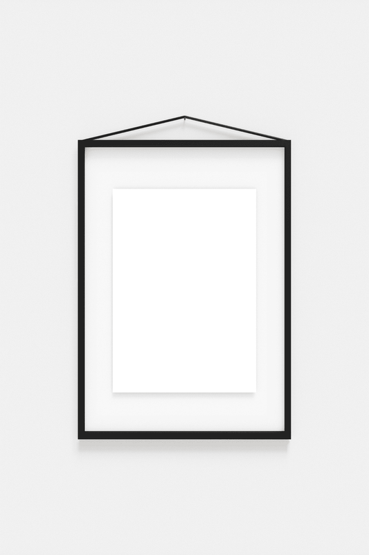 MOEBE Transparent Black Frame - The Poster Club