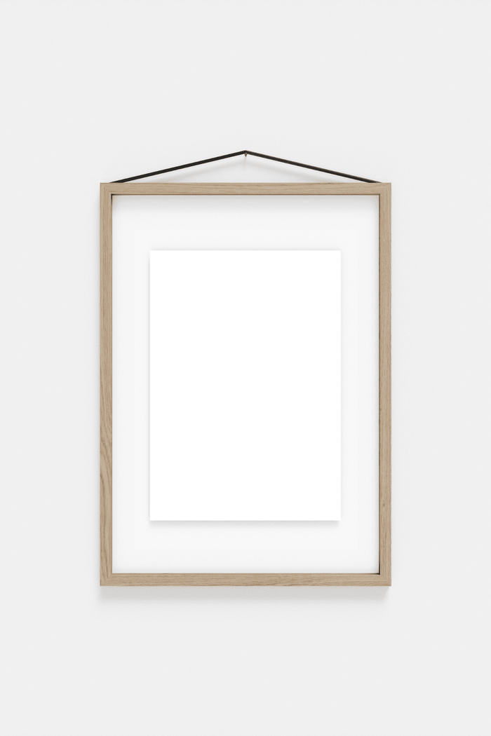 MOEBE Transparent Oak Frame - The Poster Club
