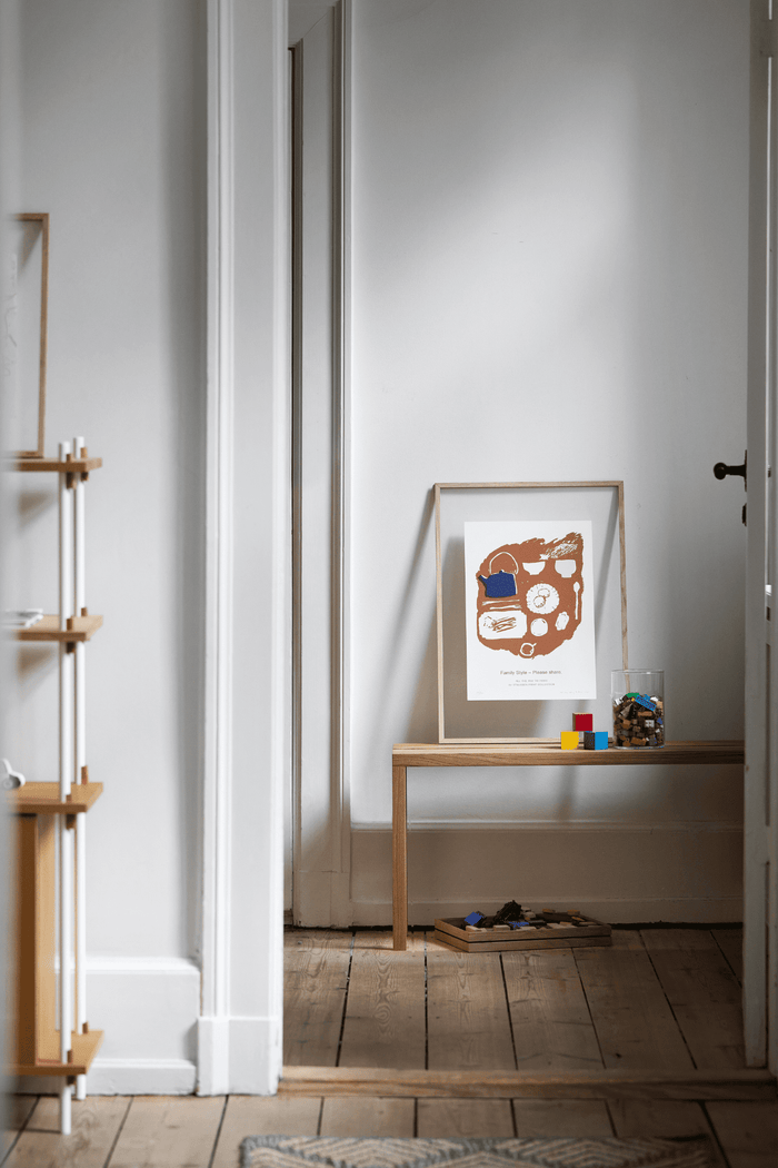 MOEBE Transparent Oak Frame - The Poster Club