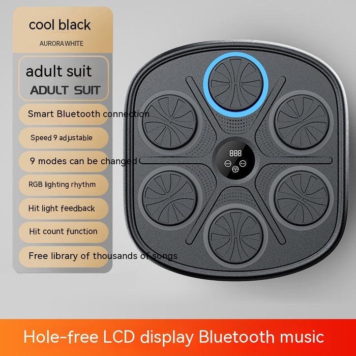 Music Boxing Target - Wall-Mounted Training Pad for Fitness Workouts