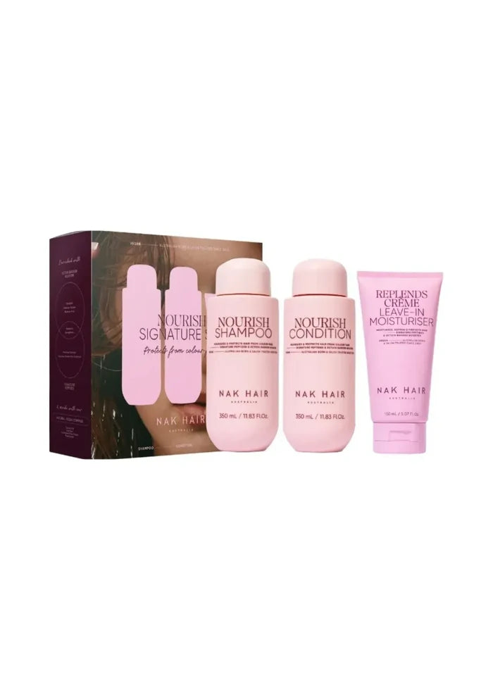 NAK Gift Sets & Bundles Nak Signature Nourish Trio Pack