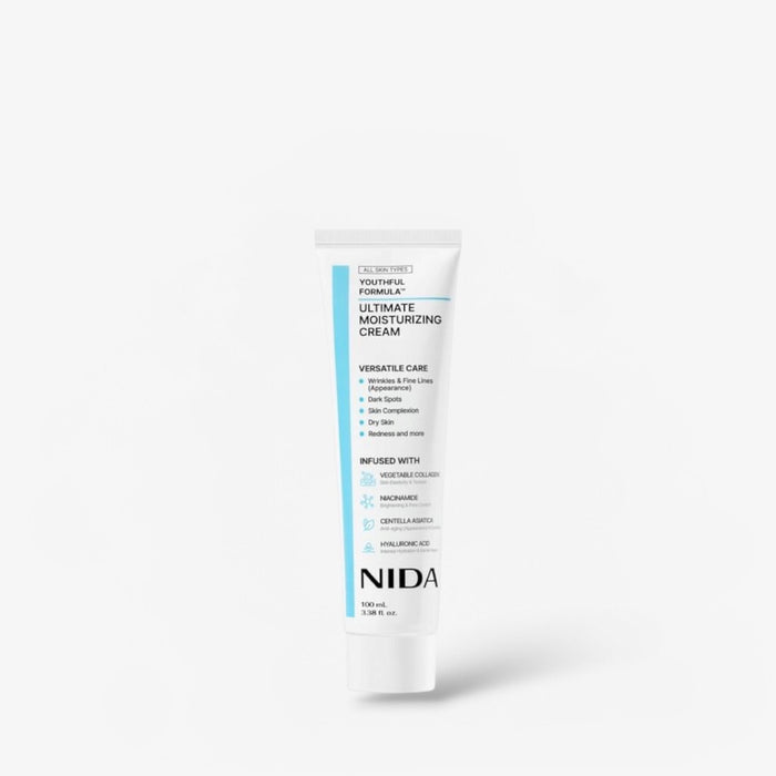 NIDA Youthful Formula Ultimate Moisturizing Cream 100ml كريم نيدا المرطب الفائق بتركيبة الشباب - Princess Cosmetics Qatar