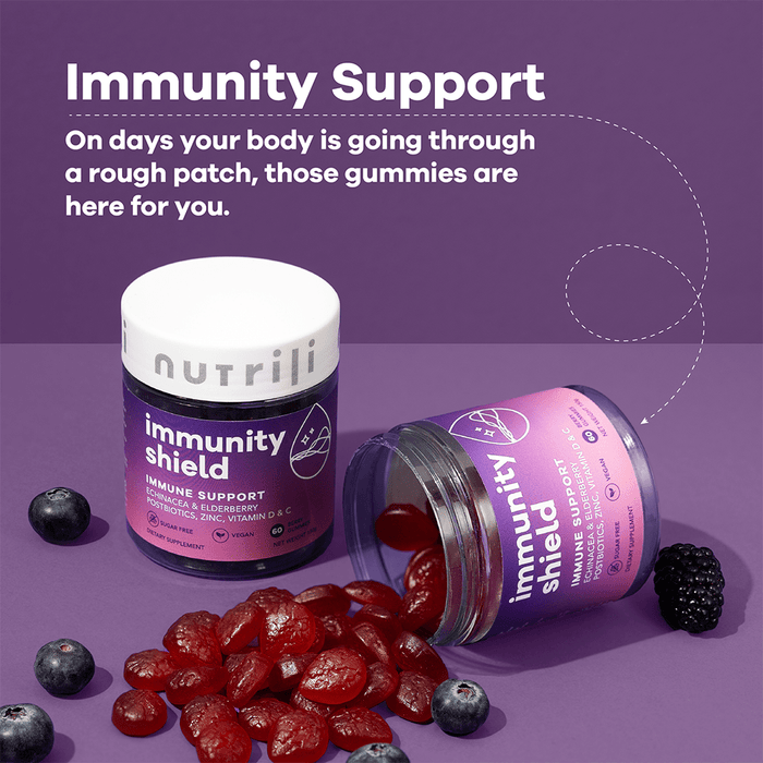 Nutrili Immunity Shield 60 Sugar Free Gummies - Beauty Tribe