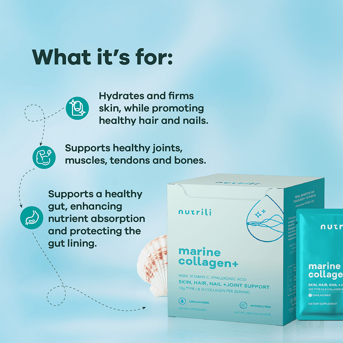 Nutrili Marine Collagen+ 24 Servings Unflavored - Beauty Tribe