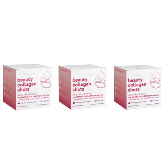 Nutrili Marine Collagen Shots 20 Drinks 3 Pack Set - Beauty Tribe