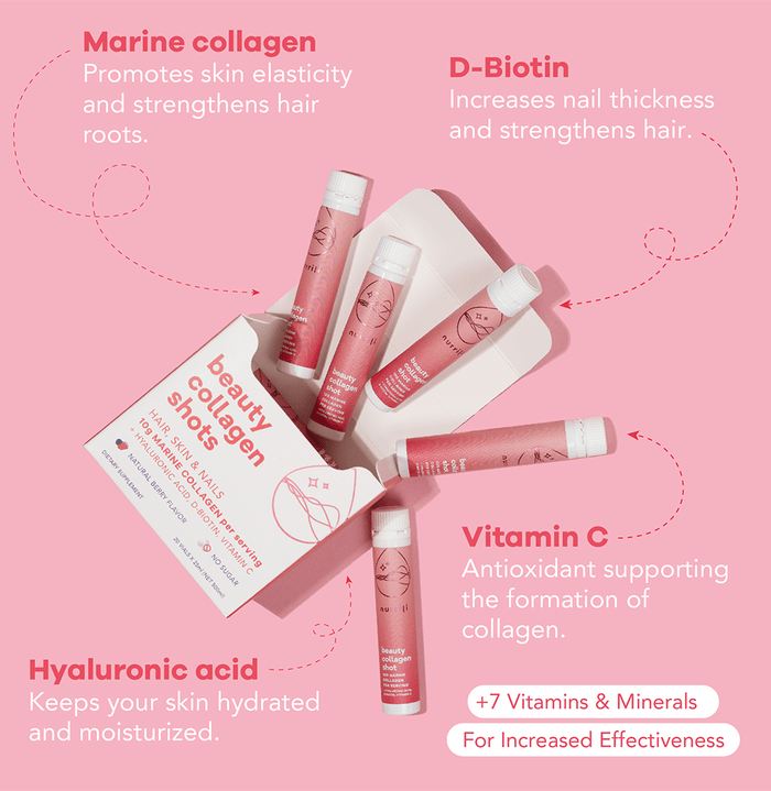 Nutrili Marine Collagen Shots 20 Drinks - Beauty Tribe