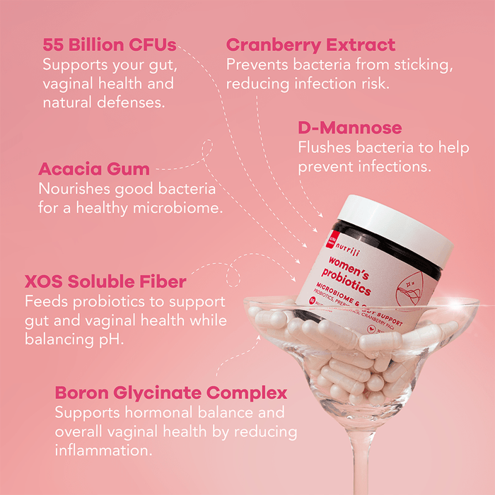 Nutrili Women Probiotics 30 capsules - Beauty Tribe
