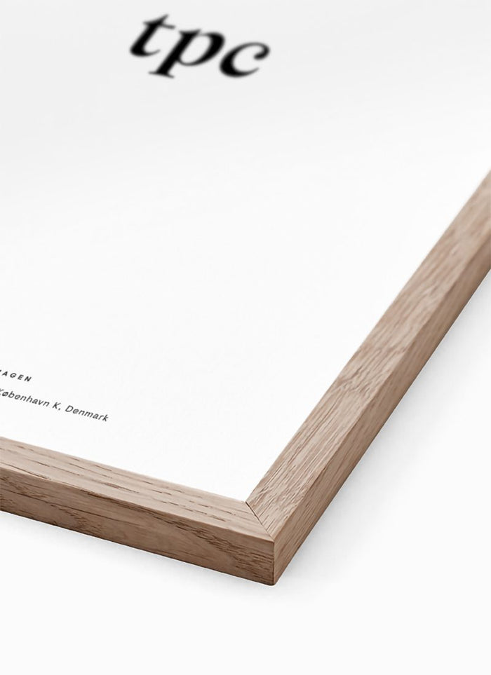 Thin solid Oak Frame