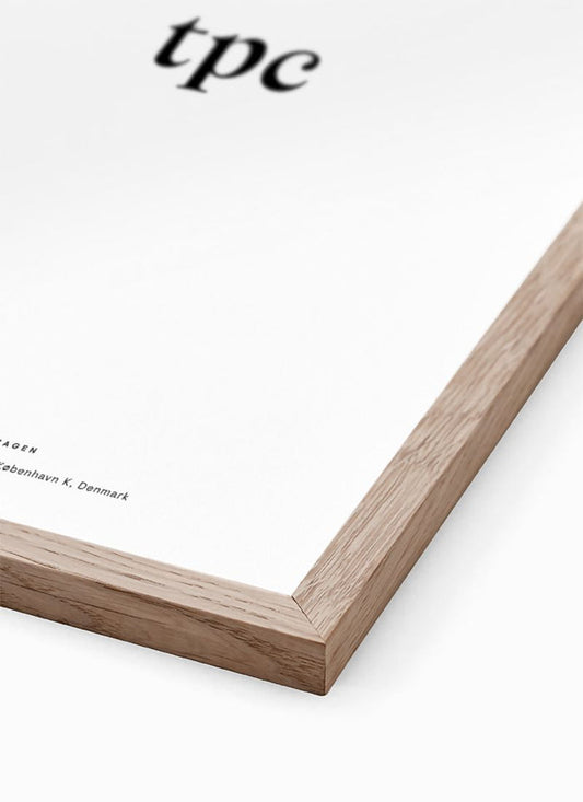 Thin solid Oak Frame