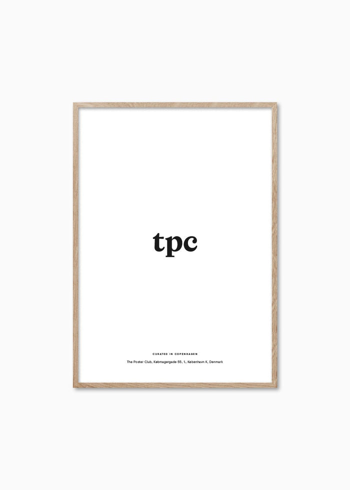 Solid Oak Frame - The Poster Club