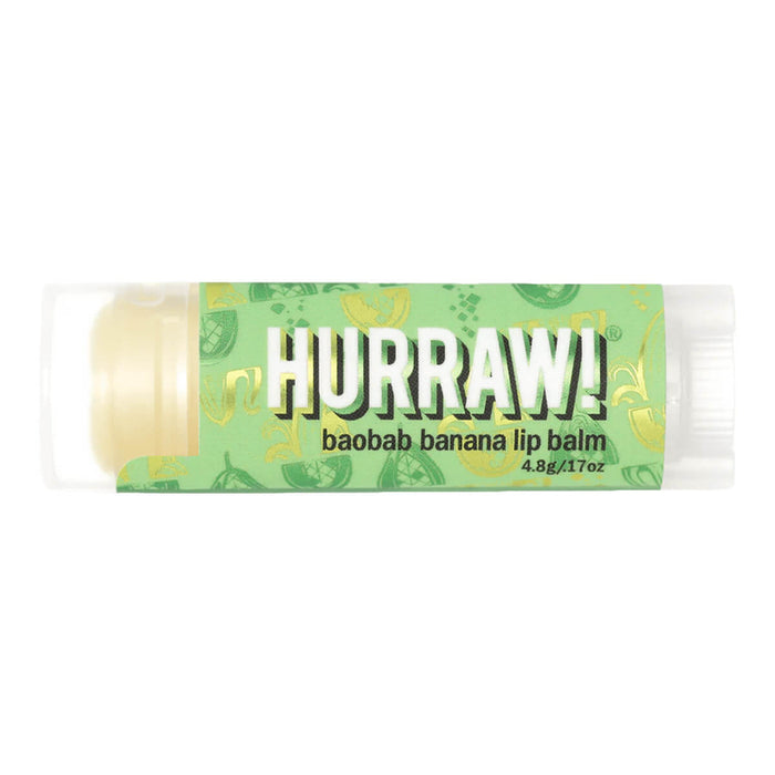 Tube of baobab banana organic lip balm.