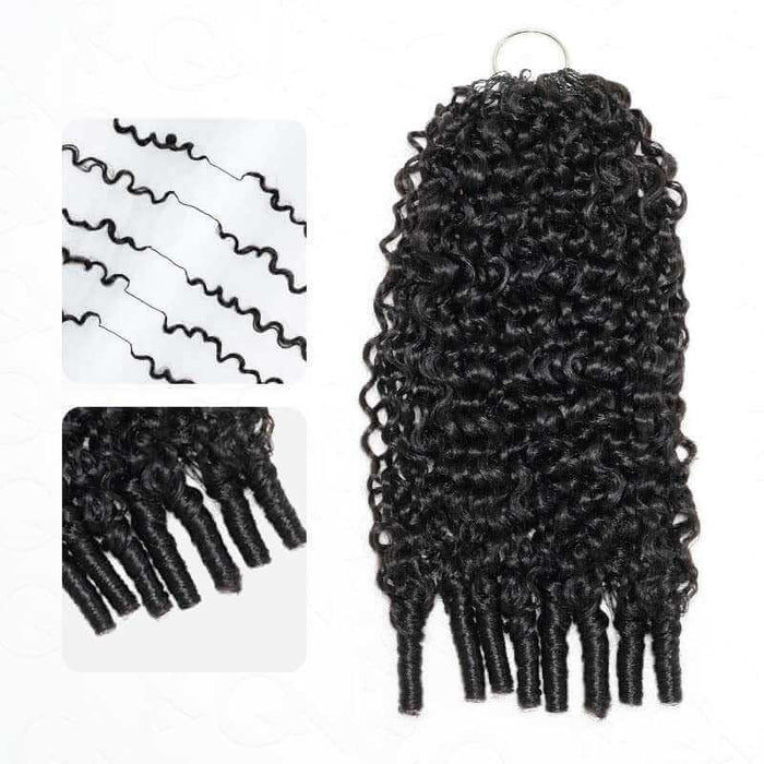 burmese curly crochet hair extensions for black women