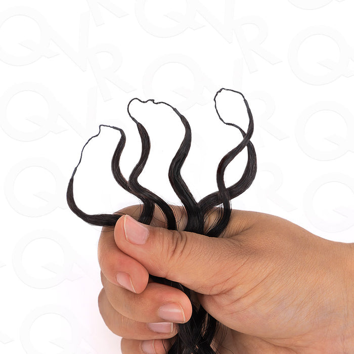 qvr crochet hair extensions curly texture for dreadlocks transition style