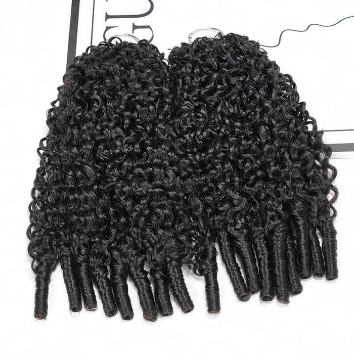 curly crochet hair extensions lightweight protective hairstyle