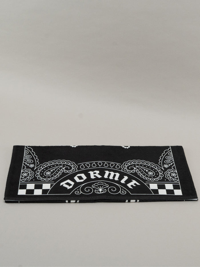 Paisley Towel - Black