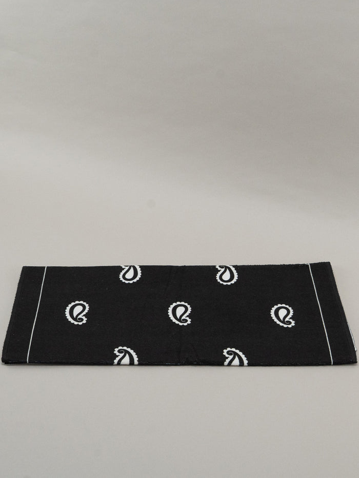 Paisley Towel - Black