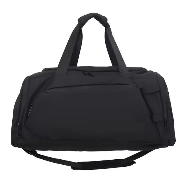 Palms Barber High Quality Classic Waterproof Travel Duffel Bag - Black - Palms Fashion Inc.
