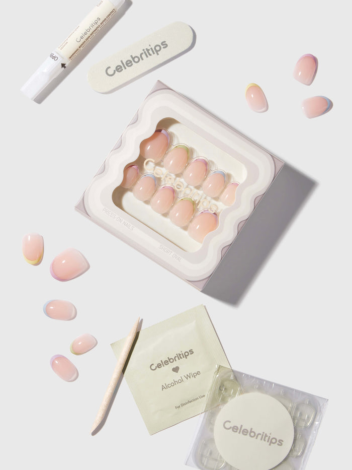 Pastel Rainbow French